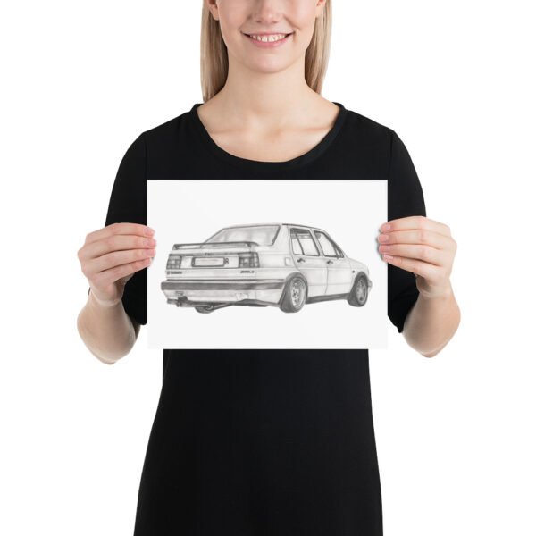 Volkswagen Jetta – kunstdruk - Afbeelding 5