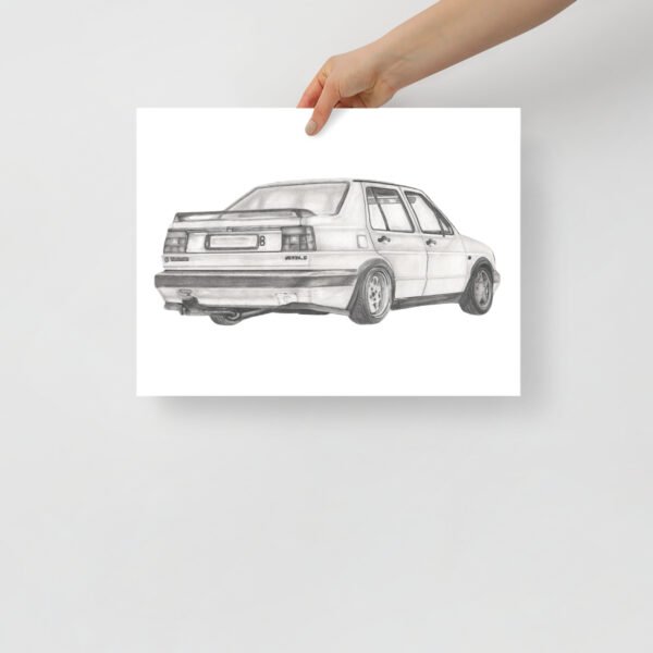 Volkswagen Jetta – kunstdruk - Afbeelding 8