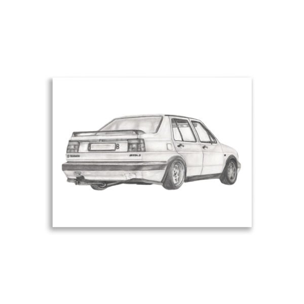 Volkswagen Jetta – kunstdruk