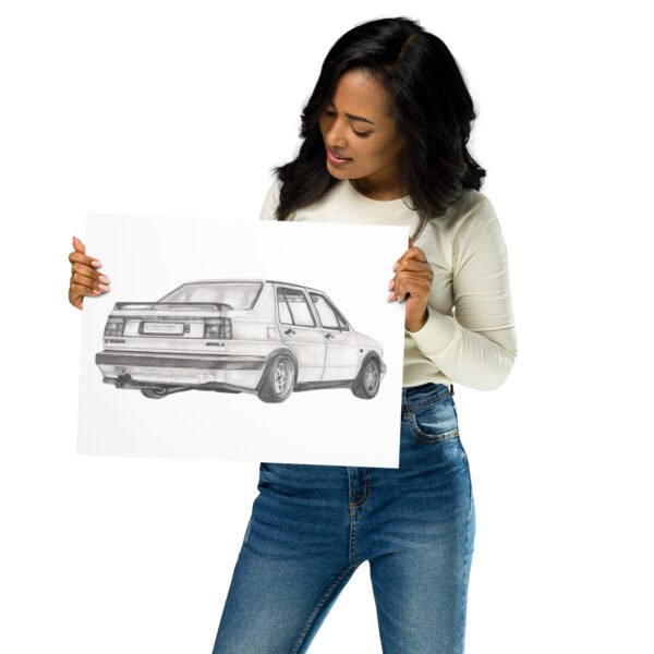Volkswagen Jetta – kunstdruk - Afbeelding 4
