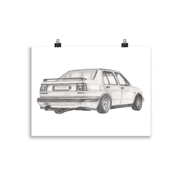 Volkswagen Jetta – kunstdruk - Afbeelding 6