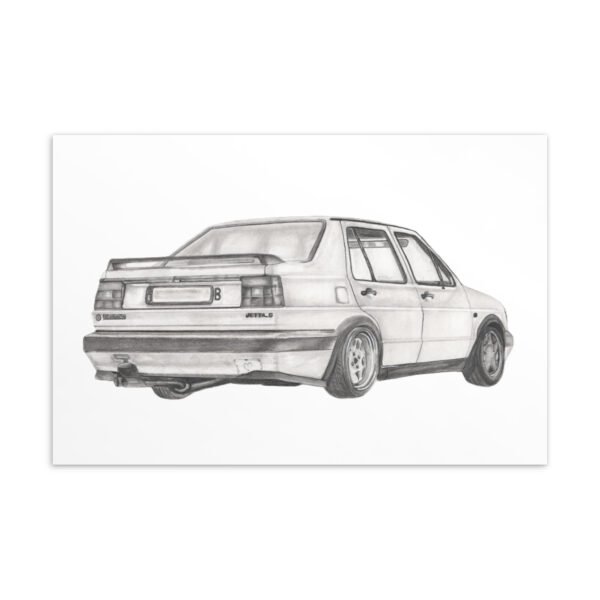 Volkswagen Jetta Mini Art Print